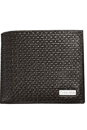 کیف پول قهوه ای مردانه ابعاد کوچک Calvin Klein - کد 207577218