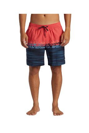 شلوارک ساحلی قرمز مردانه پلی استر Quiksilver - کد 822505846