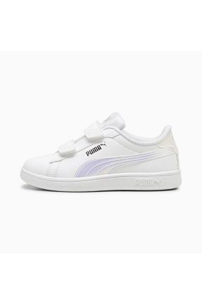 کفش اسنیکر سفید بچه گانه بند دار Puma - کد 851427727