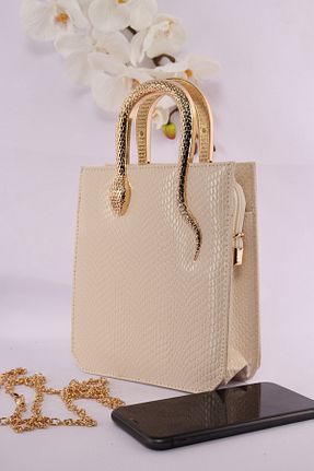 کیف پورتفوی و کلاچ بژ زنانه چرم مصنوعی weem bag - کد 933973697