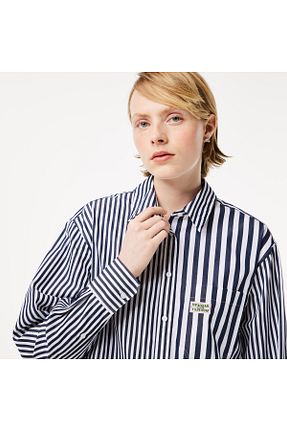پیراهن سرمه ای زنانه رگولار Lacoste - کد 777971066