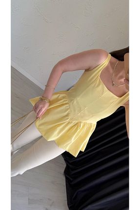 بلوز رنگی زنانه ساده elif teke - کد 933978775