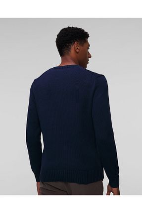 پلیور سرمه ای مردانه چاپی Ralph Lauren - کد 887520733