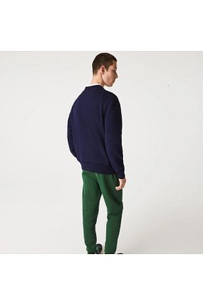 سوئیشرت سرمه ای مردانه ساده Lacoste - کد 838738394