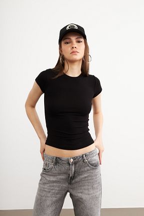 تیشرت مشکی زنانه رگولار Bipantolon - کد 933977214