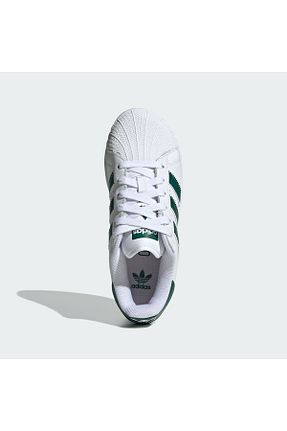 کفش اسنیکر سفید زنانه بند دار adidas - کد 826189544