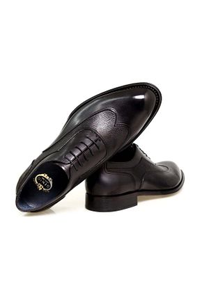 کفش کلاسیک مشکی مردانه چرم خالص Butik - کد 933984257