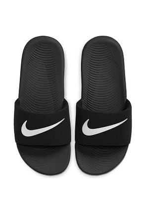 دمپائی اسپرت مشکی بچه گانه پارچه ای Nike - کد 100457683