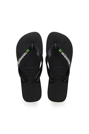 دمپائی مشکی زنانه پاشنه تخت Havaianas - کد 475585477