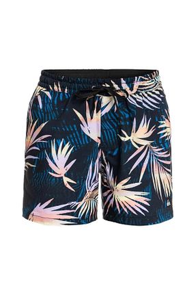 شلوارک ساحلی مشکی مردانه بافتنی Quiksilver - کد 691920606