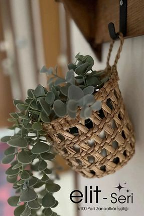 گلدان قهوه ای Aura design - کد 701684408