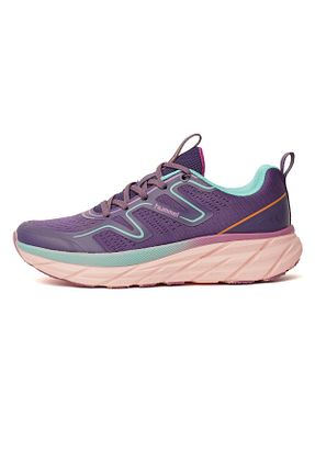 کفش پیاده روی بنفش زنانه چرم مصنوعی hummel - کد 845919899