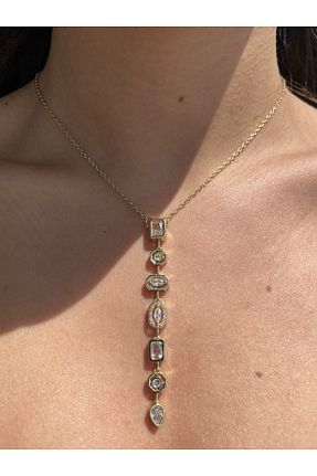 گردنبند استیل ( فولاد ) زرد استیل (فولاد) LEMARİZ COLLECTİON - کد 933998959