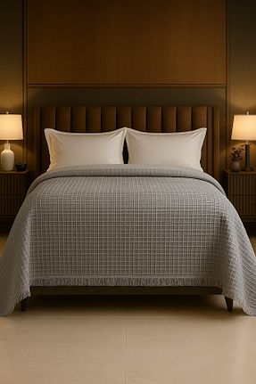 ست پیکه سایز بزرگ طوسی 230 x 240 HERAKLEIA HOME - کد 925803951