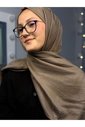 شال قهوه ای زنانه Twentytwo scarf - کد 934009086