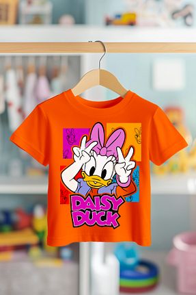 تیشرت نارنجی بچه گانه رگولار BookOrBook - کد 934016766