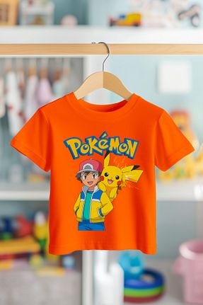 تیشرت نارنجی بچه گانه رگولار BookOrBook - کد 934042237