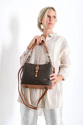 کیف دوشی رنگی زنانه چرم مصنوعی Just Polo - کد 934048175