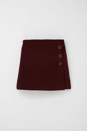دامن زرشکی بچه گانه پلی استر Breeze - کد 934087558