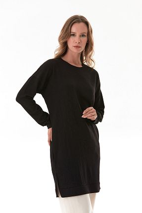 تونیک مشکی زنانه بافتنی Fullamoda - کد 927903973