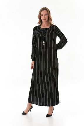 لباس مشکی زنانه بافتنی Fullamoda - کد 927653168