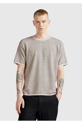 پلیور بژ مردانه Relaxed United Colors of Benetton - کد 934086528