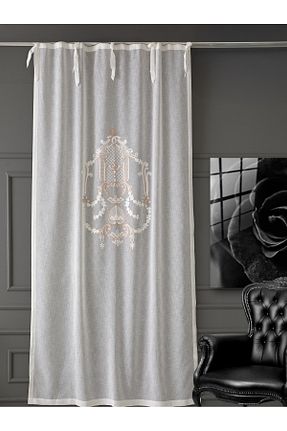 پرده توری نباتی ریل دار CASA NATURALE - کد 874946861