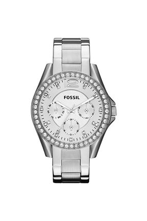 ساعت مچی سفید زنانه استل (فولاد) Fossil - کد 3011196