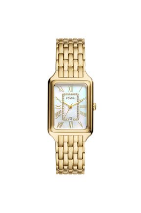 ساعت مچی طلائی زنانه 26-30 میلی متر Fossil - کد 768845470