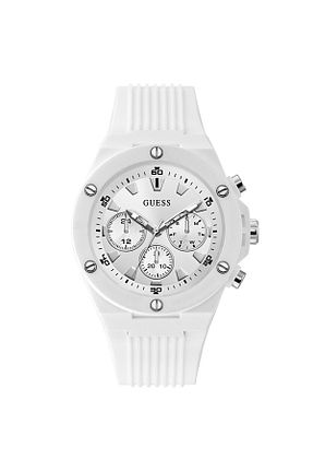 ساعت مچی سفید مردانه 41-45 میلی متر Guess - کد 103040418