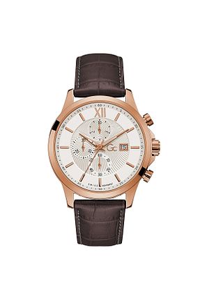 ساعت مچی قهوه ای مردانه 44 میلی متر Guess Collection - کد 151258638
