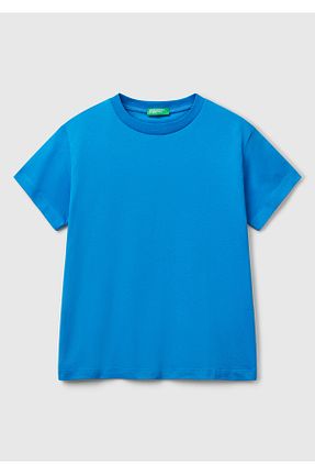 تیشرت سرمه ای بچه گانه رگولار United Colors of Benetton - کد 934098238