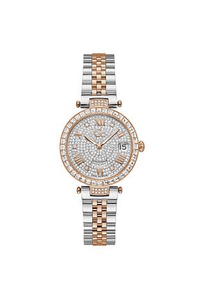 ساعت مچی متالیک زنانه 31-35 میلی متر Guess Collection - کد 755545442
