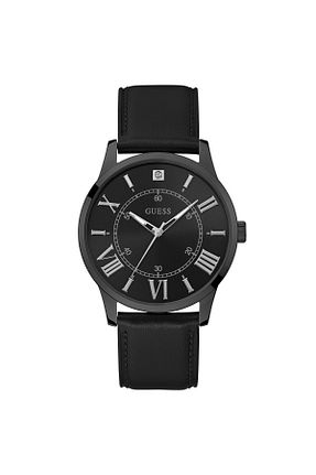 ساعت مچی مشکی مردانه 43 میلی متر Guess - کد 843553487