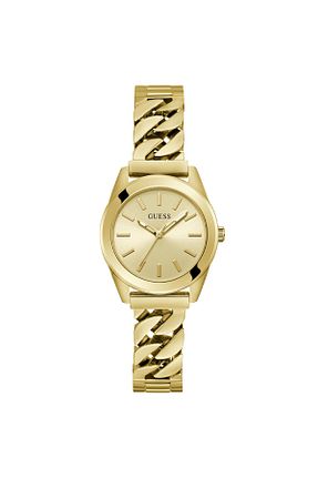 ساعت مچی طلائی زنانه 26-30 میلی متر Guess - کد 785198423