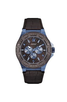 ساعت مچی قهوه ای مردانه 55 میلی متر و بالاتر Guess - کد 5044938