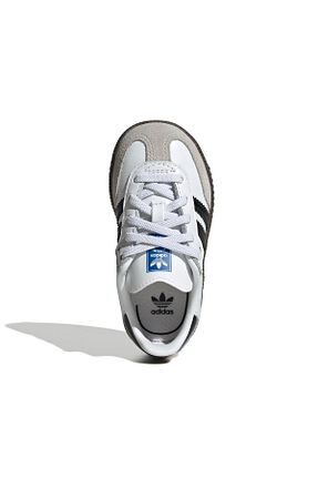 کفش اسنیکر سفید بچه گانه پارچه ای adidas - کد 796917026