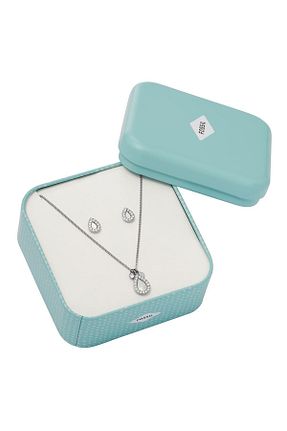 گوشواره جواهر طوسی Fossil - کد 867000857