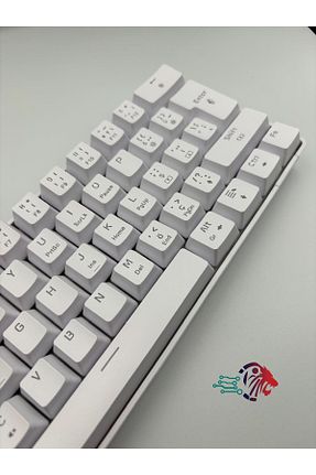 کیبورد گیمر سفید silabor - کد 751756147