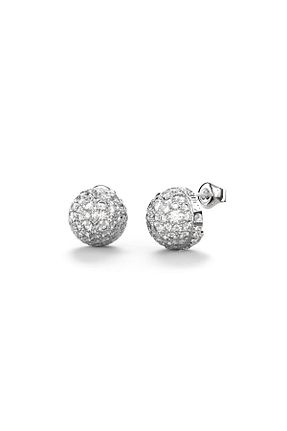 گوشواره جواهر طوسی زیرکن Guess - کد 867000737