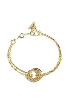 دستبند جواهر طلائی زنانه سنگ طبیعی Guess - کد 897440626