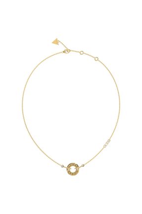 گردنبند استیل ( فولاد ) طلائی زنانه استیل (فولاد) Guess - کد 680149210