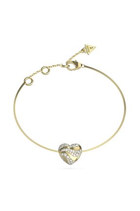 دستبند استیل (فولاد) طلائی زنانه استیل (فولاد) Guess - کد 897446867
