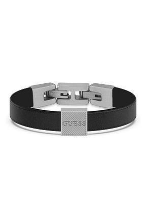 دستبند جواهر مشکی مردانه استیل (فولاد) Guess - کد 867000618