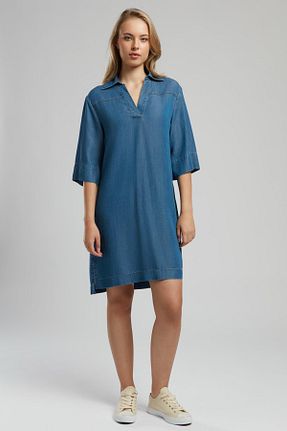 لباس سرمه ای زنانه بافتنی Lee Cooper - کد 934134337