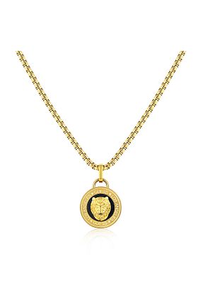 گردنبند استیل ( فولاد ) طلائی مردانه استیل (فولاد) Guess - کد 379693432