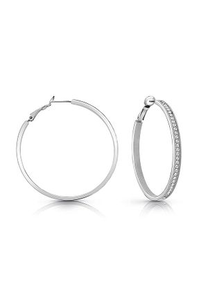 گوشواره استیل (فولاد) متالیک زنانه استیل (فولاد) Guess - کد 379808761