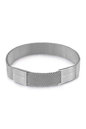 دستبند استیل (فولاد) طوسی مردانه استیل (فولاد) Guess - کد 744346834