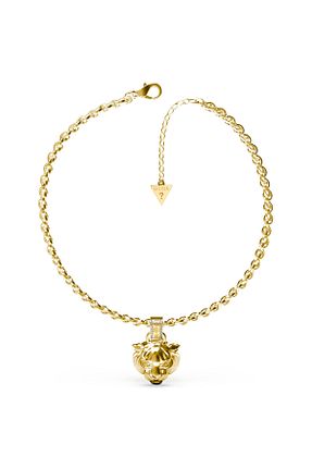 گردنبند استیل ( فولاد ) طلائی زنانه استیل (فولاد) Guess - کد 320000814