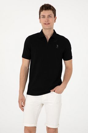 تیشرت مشکی مردانه رگولار U.S. Polo Assn. - کد 934165344